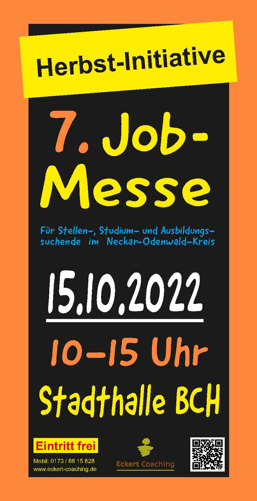 Jobmesse Flyer Seite 1