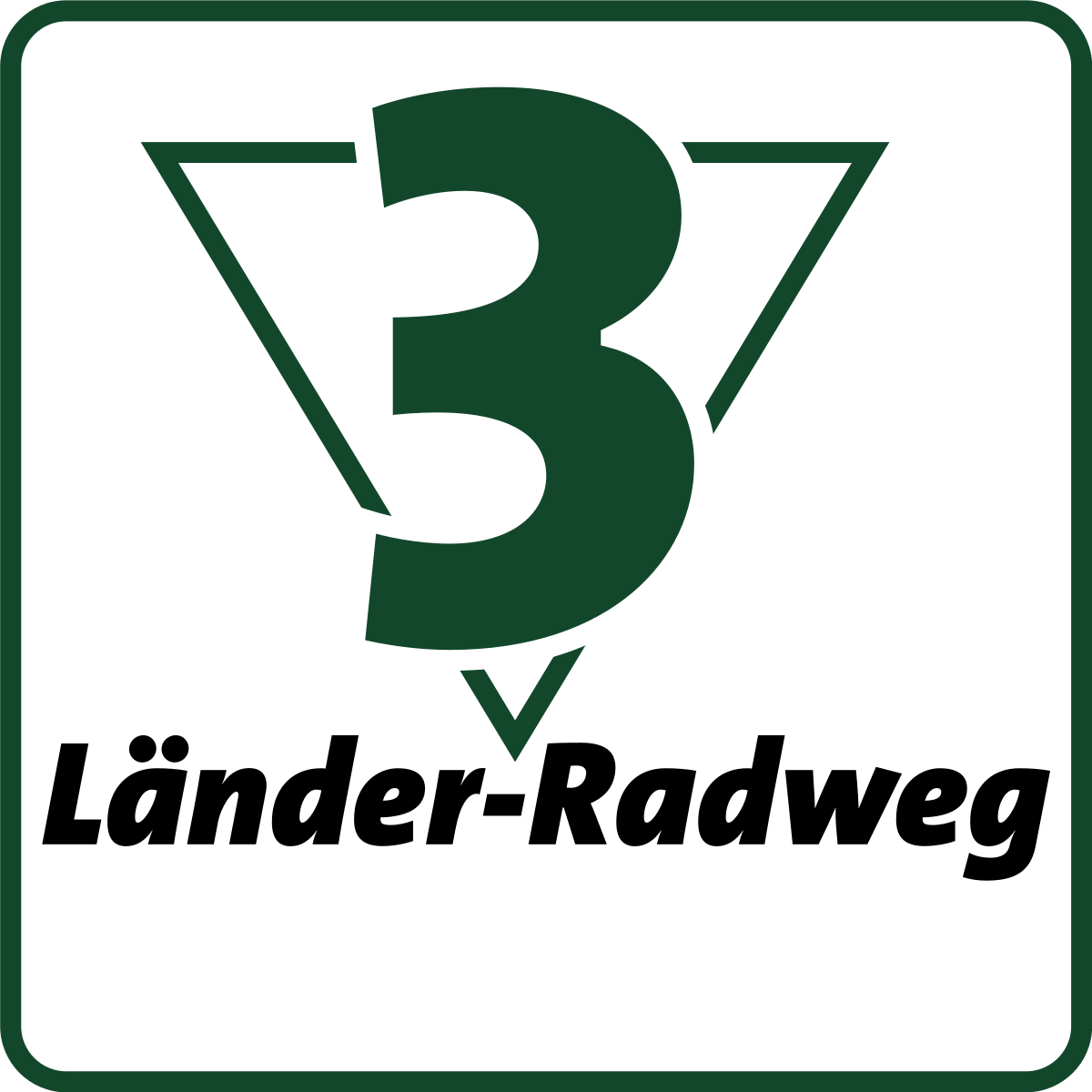 3 Länder Radweg Logo