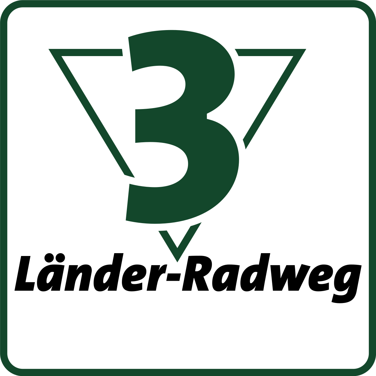 3-Länder-Radweg Logo