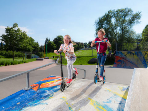 Skatepark an der "alla hopp!-Anlage"