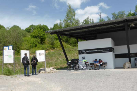 Besucherzentrum an der Tropfsteinhöhle Eberstadt