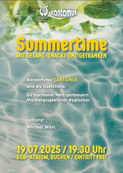 Summertime Cantamus