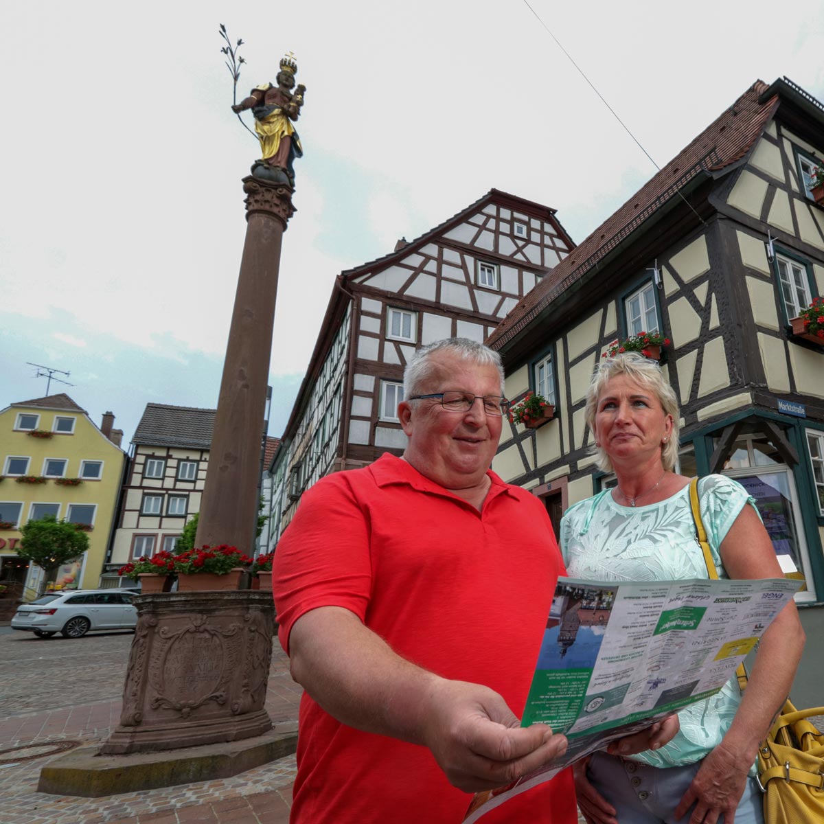 Mariensäule in Buchen