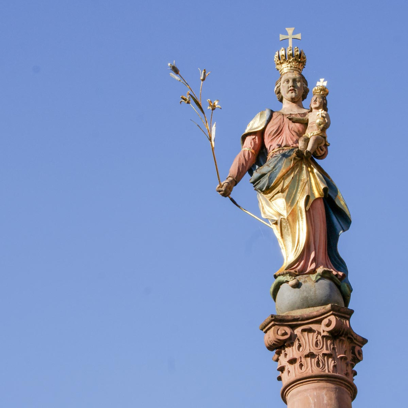 Mariensäule in Buchen 