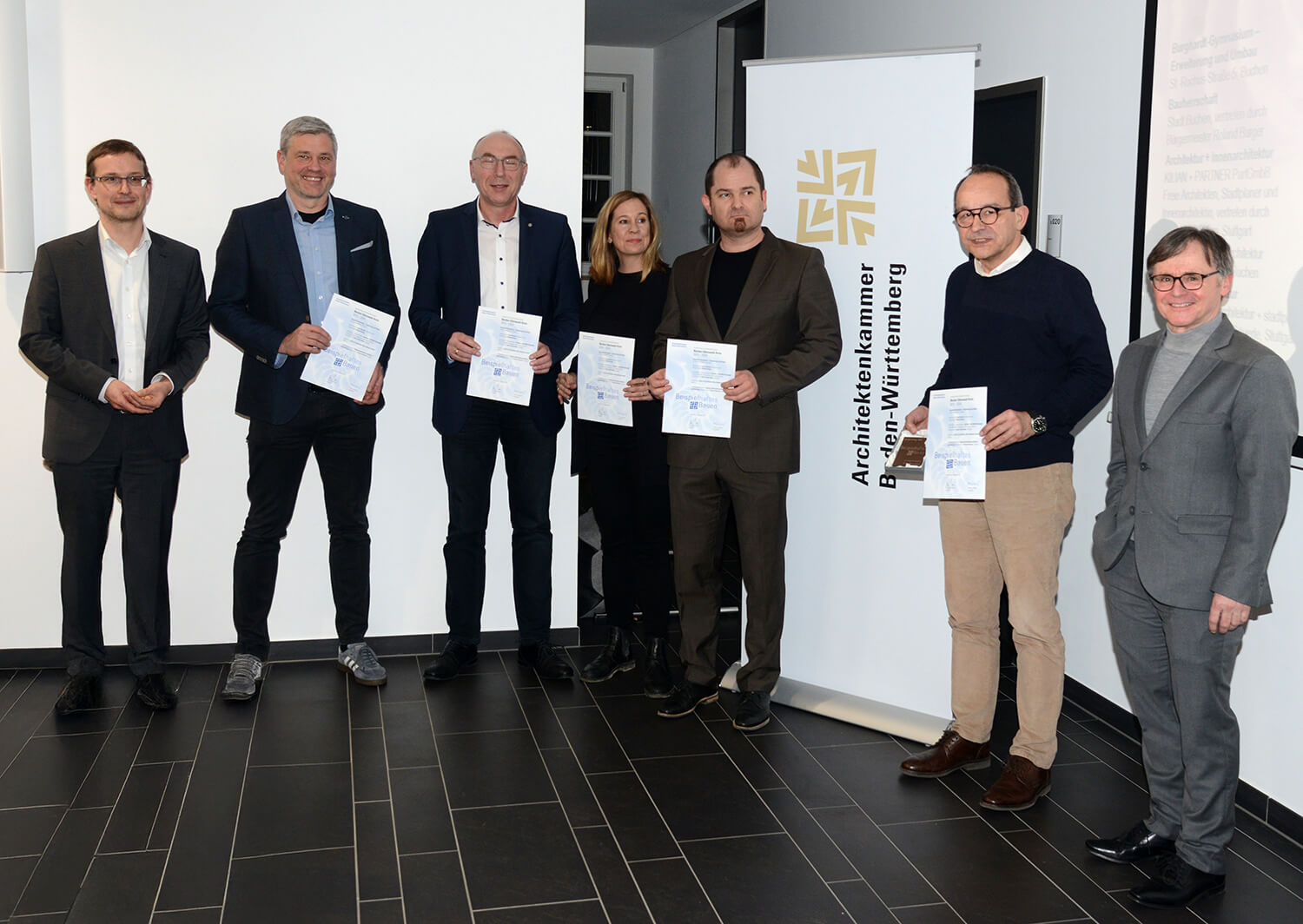 Verleihung der Auszeichnung für das Burghardt-Gymnasium
