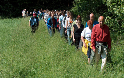 Eine geführte Dolinenwanderung