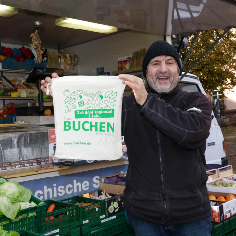 Buchener Wochenmarkt Einkaufstasche 