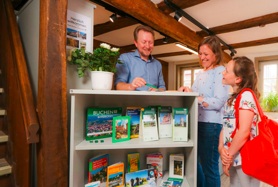 Besuch in der Touristen Info