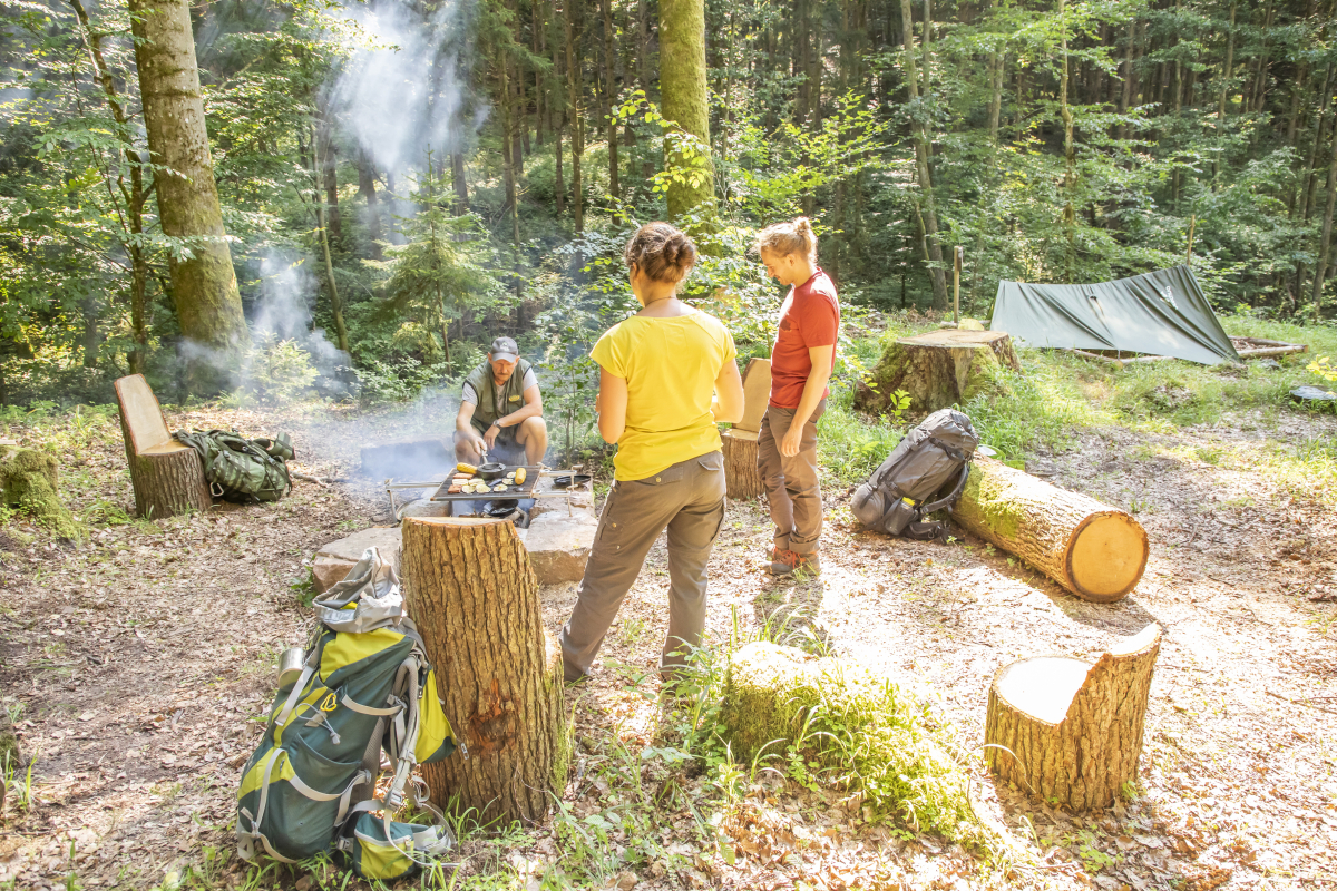 Campen im Naturpark