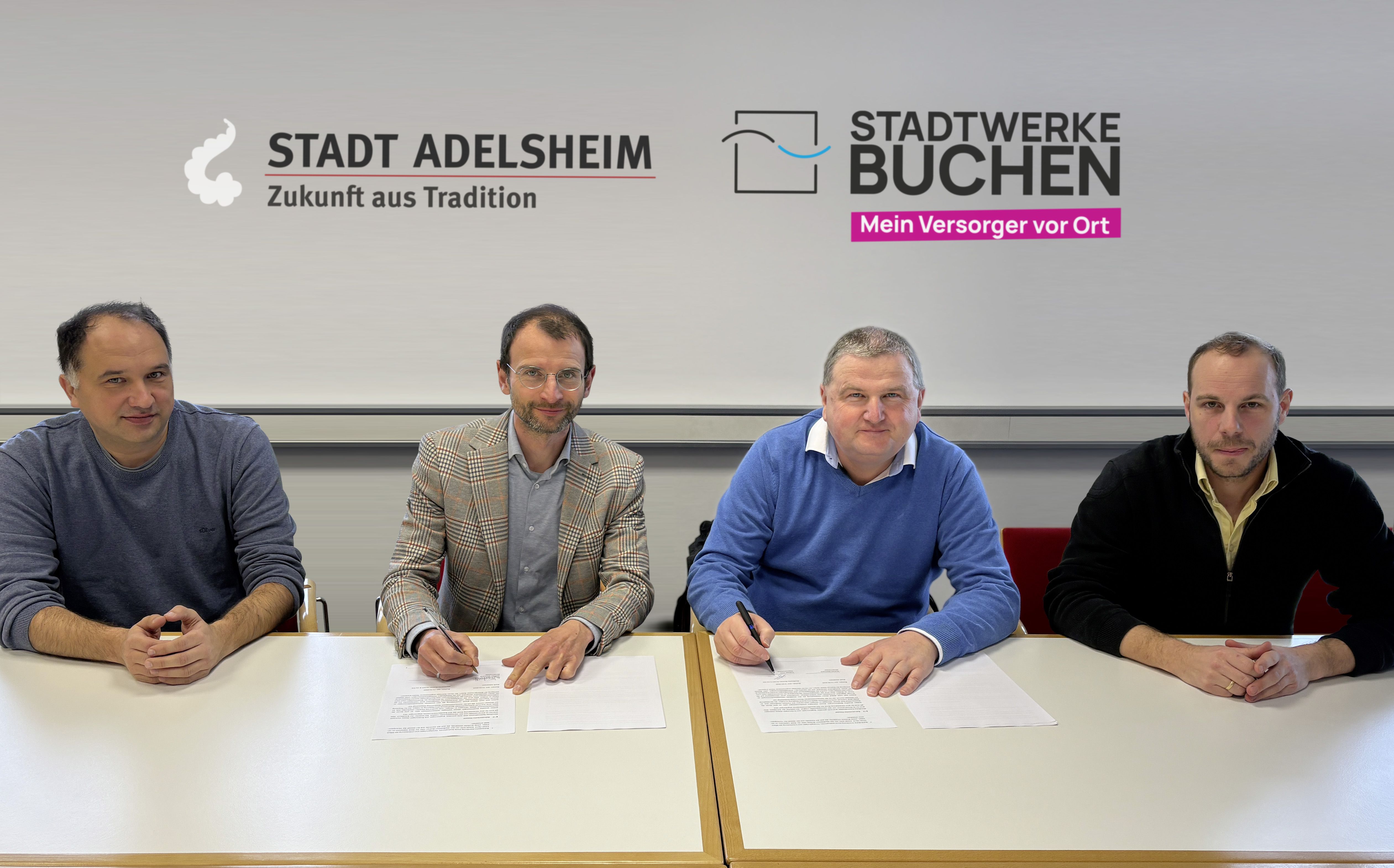Finale Vertragsunterschrift