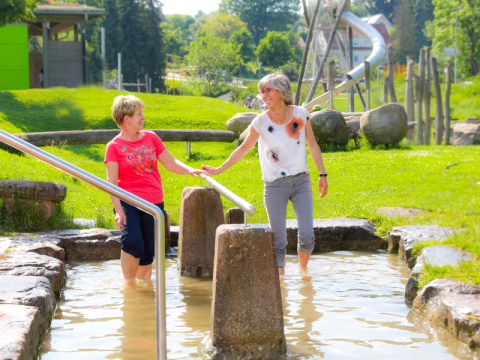 Wassertretanlage an der "alla-hopp!-Anlage"
