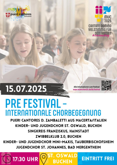 Begegnungskonzert Pueri Cantores Pre Festival