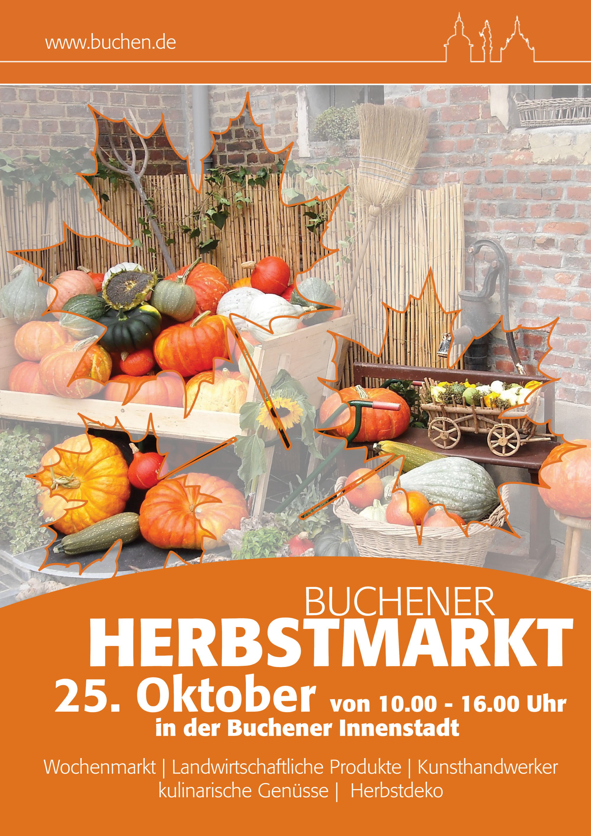 Plakat Herbstmarkt