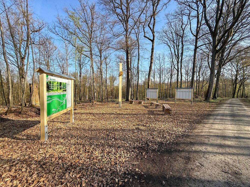 Impressionen vom Waldfriedhof Buchen
