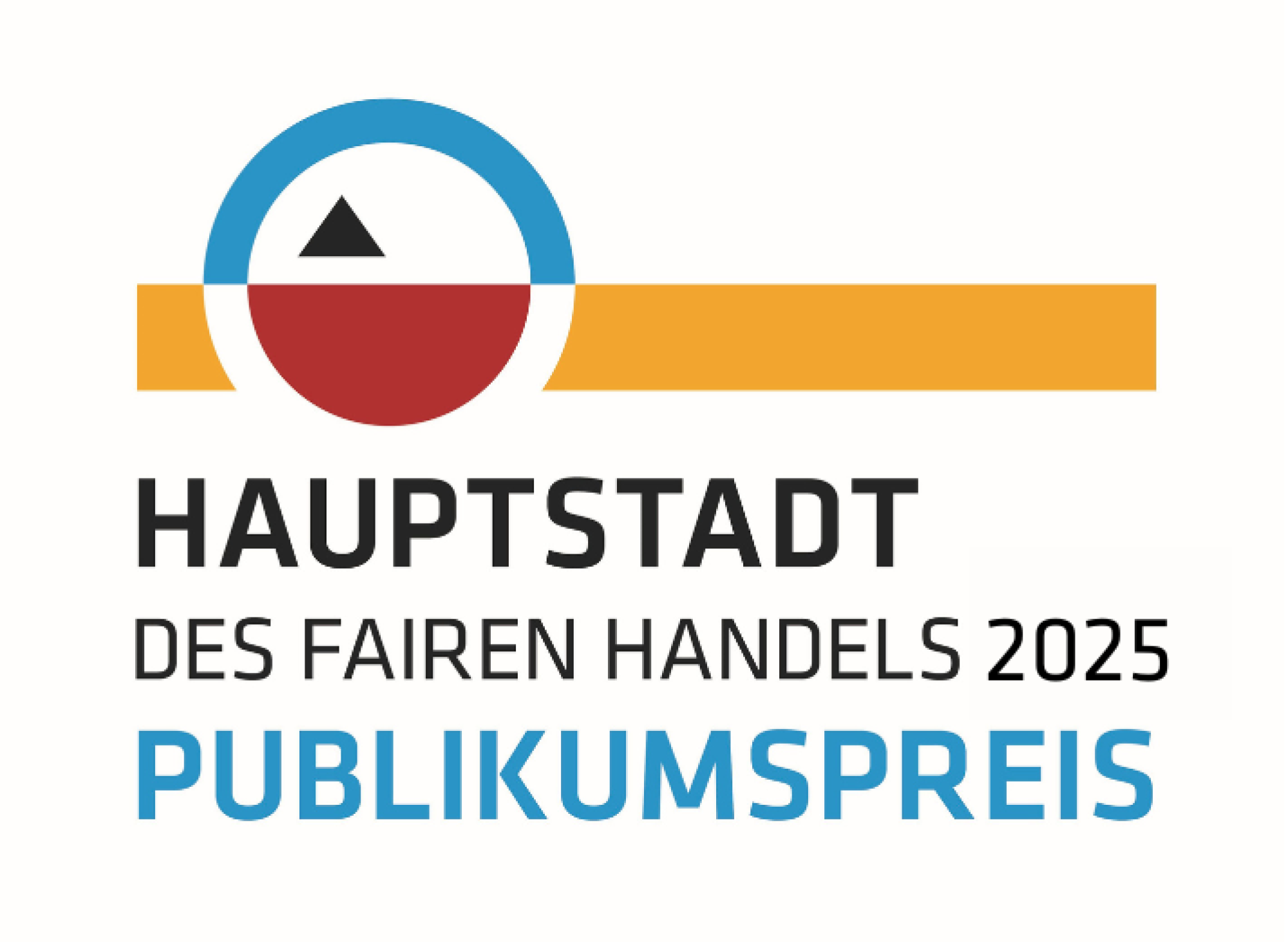 Logo Hauptstadt des Fairen Handels 2025 Publikumspreis