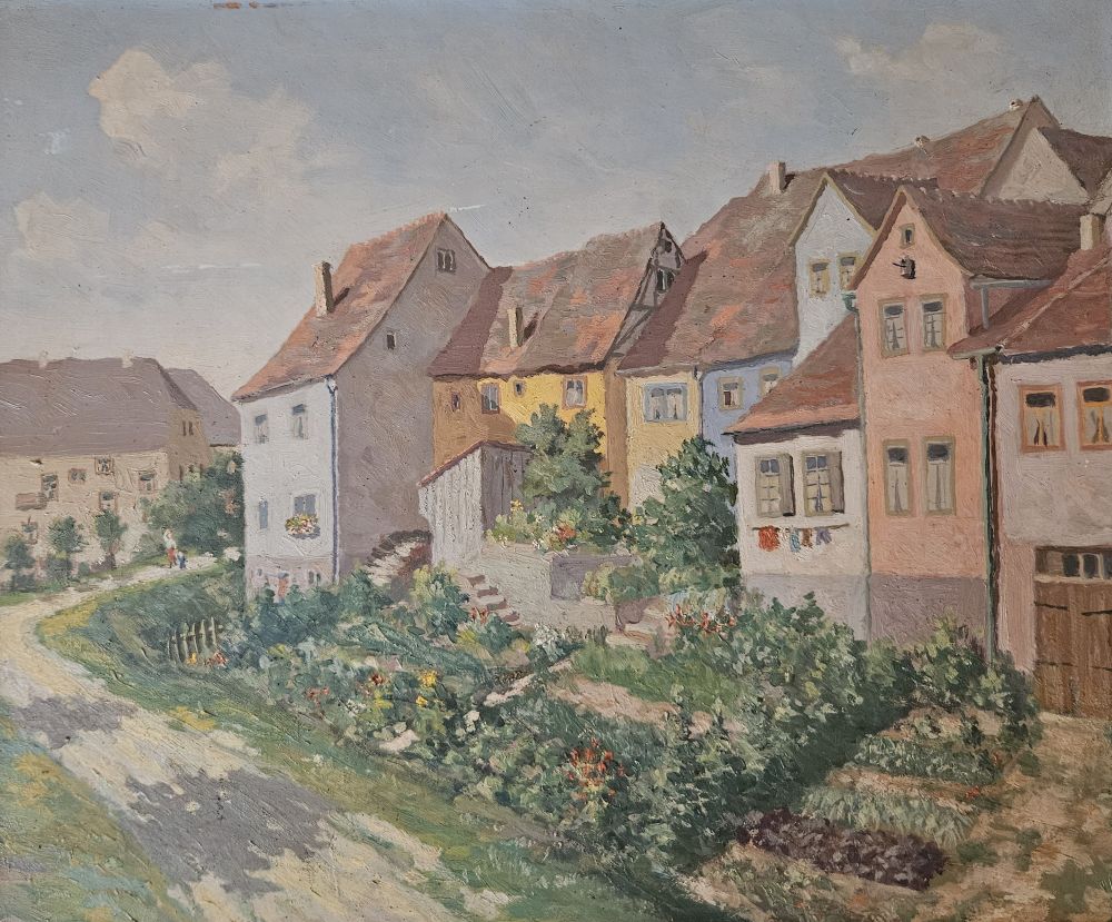 Tschamber - Am alten Stadtgraben (Foto: Stadtarchiv Buchen)