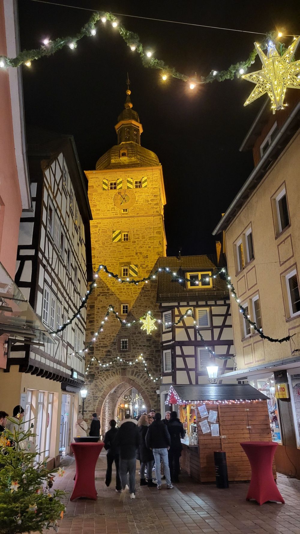 Stadtturm Weihnachtsmarkt Buchen