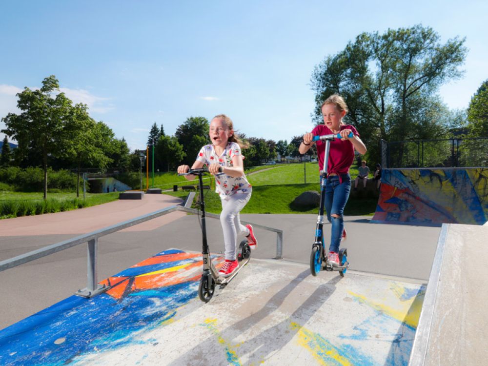 Skatepark an der "alla hopp!-Anlage"