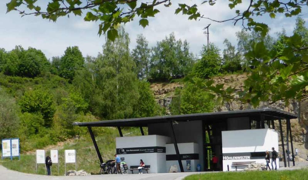 Besucherzentrum der Tropfsteinhöhle Eberstadt