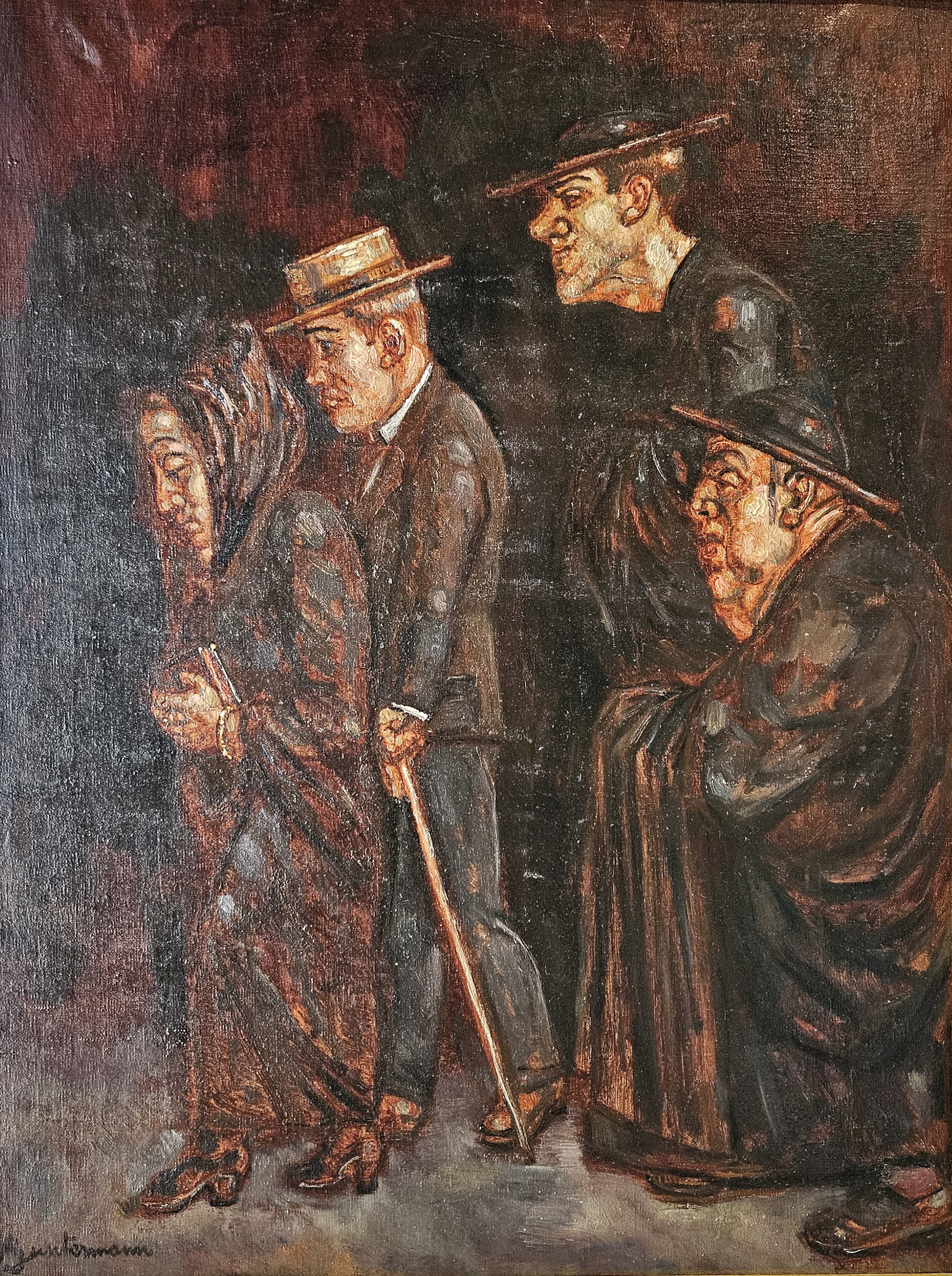 Guntermann - Kirchg&auml;nger (Foto: Stadtarchiv Buchen)