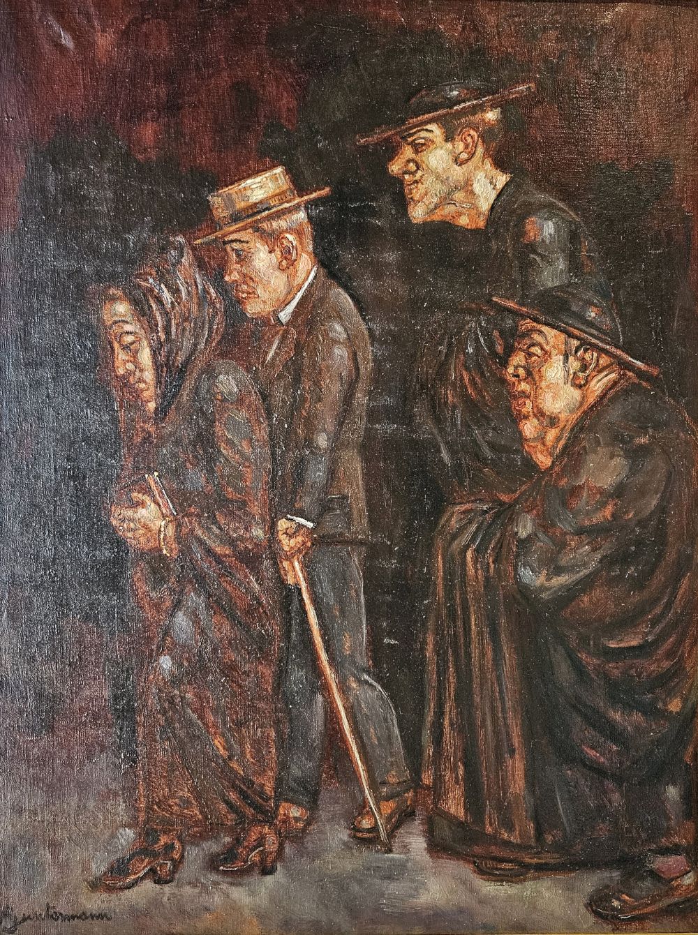 Guntermann - Kirchgänger (Foto: Stadtarchiv Buchen)