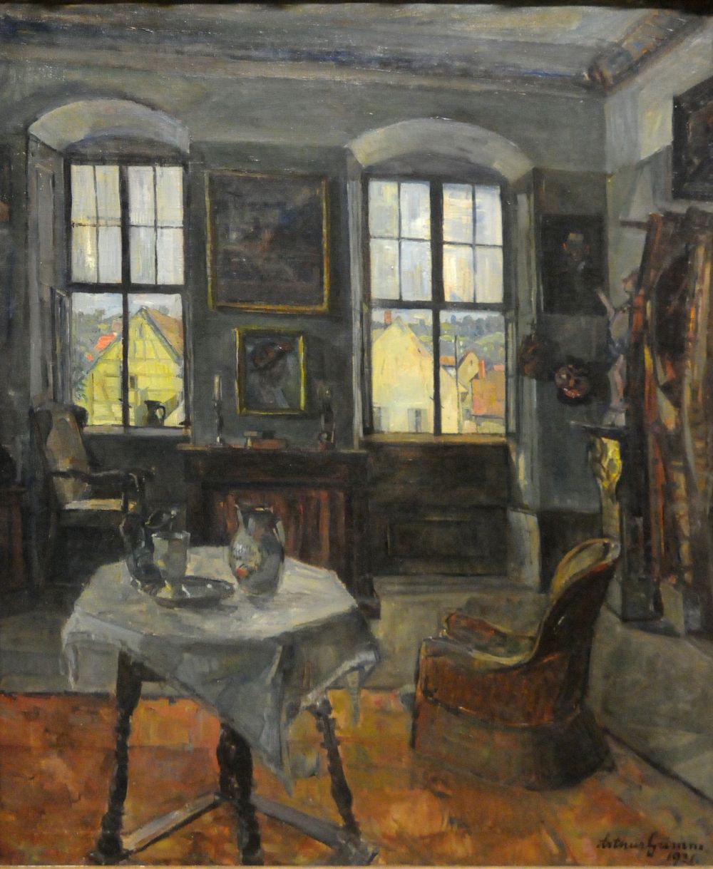 Grimm - Interieur Schloss Sennfeld (Foto: Bezirksmuseum Buchen)