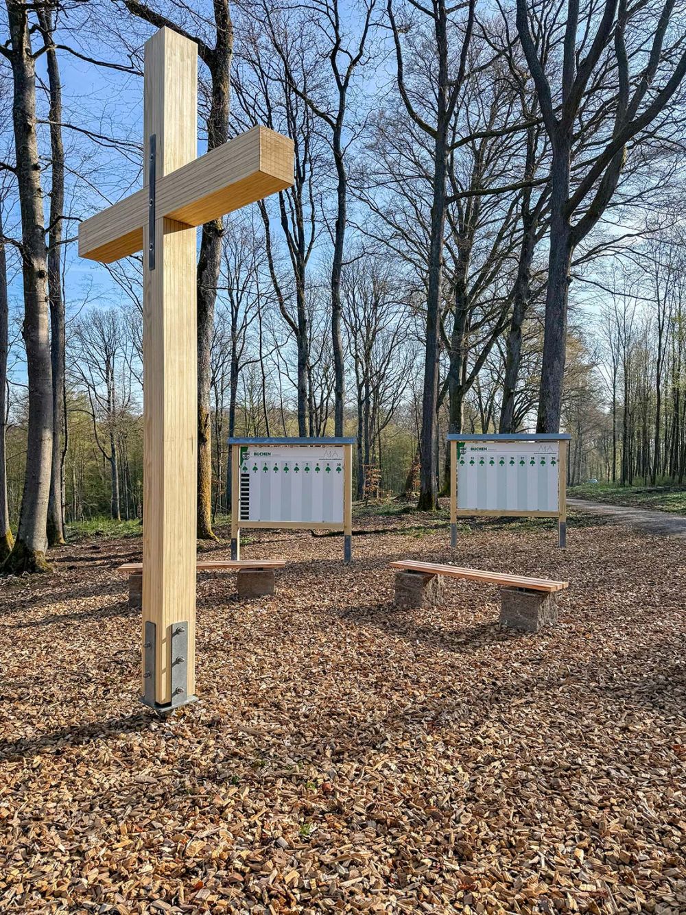 Impressionen vom Waldfriedhof Buchen