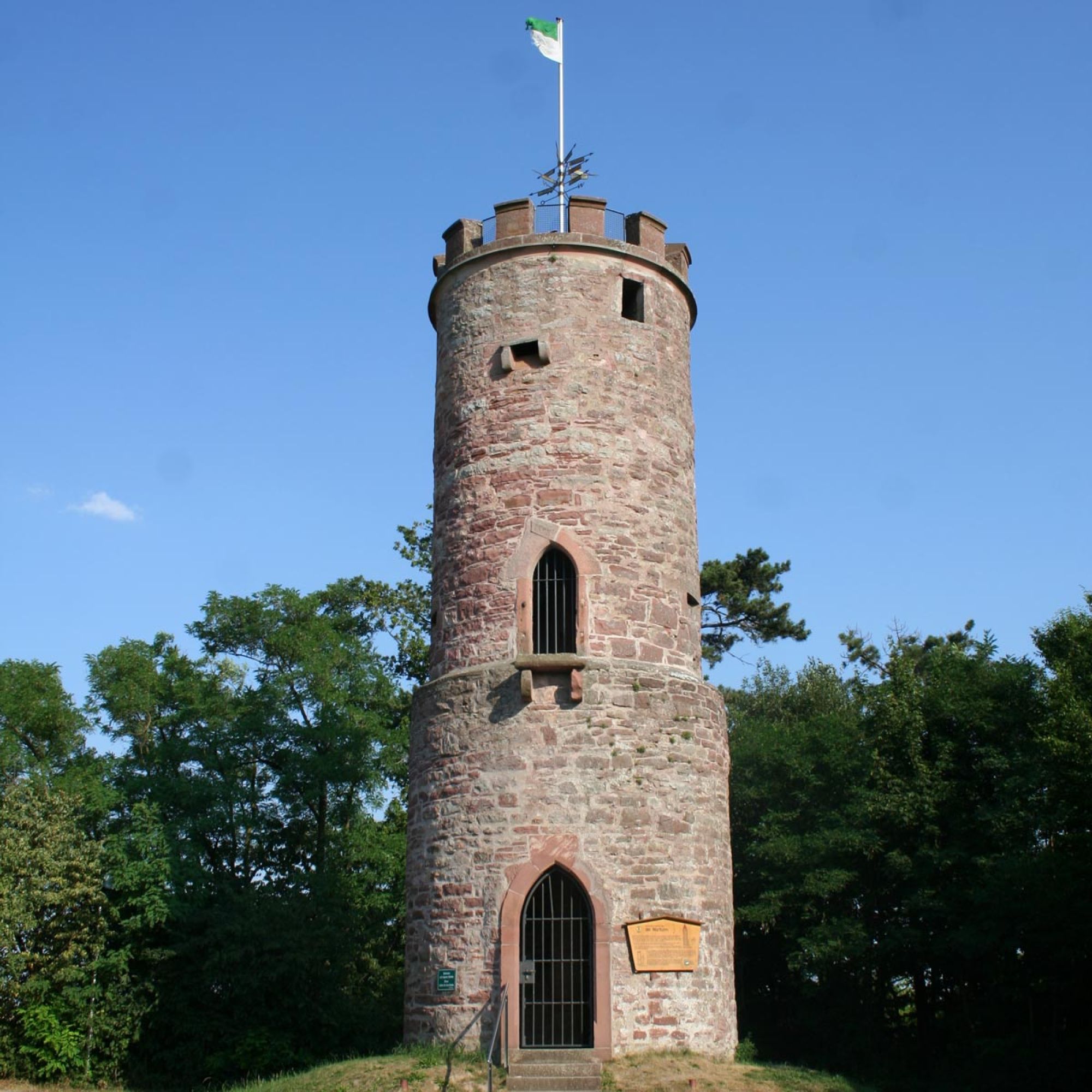 Foto des Buchener Wartturms