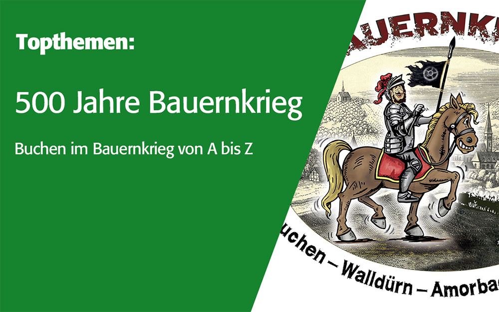 Die Beteiligung Buchens jährt sich 2025 zum 500. Mal