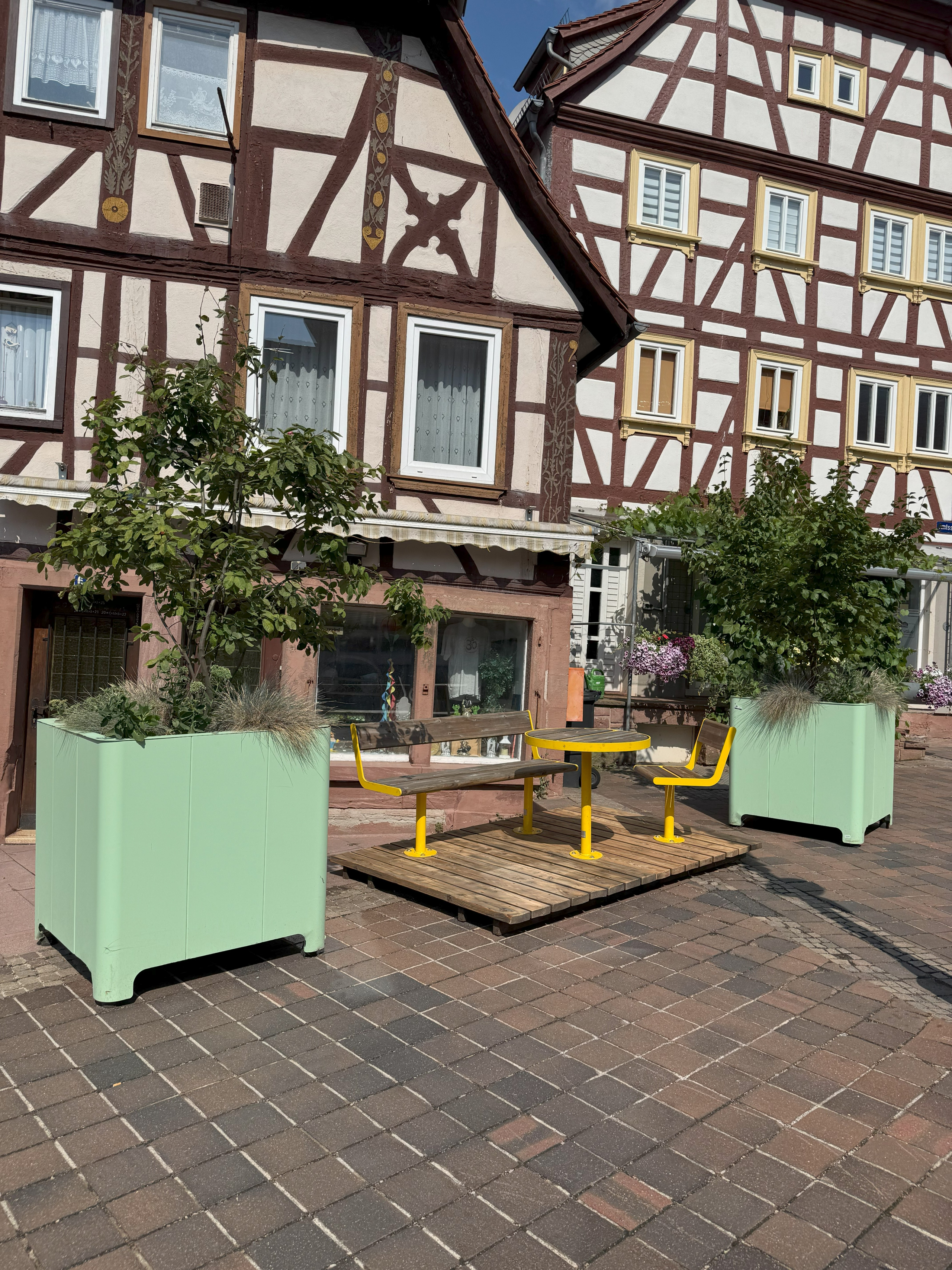 temporäre Stadtmöbel Amtstraße