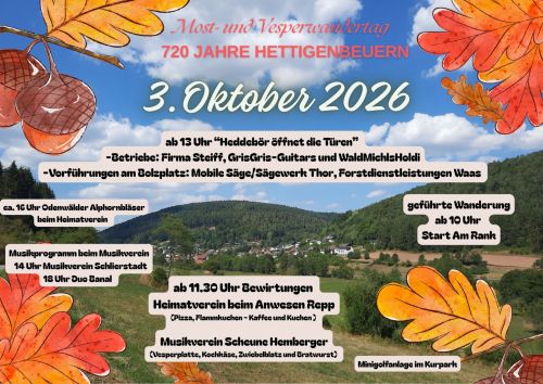 Most- und Vesperwandertag Heddebör
