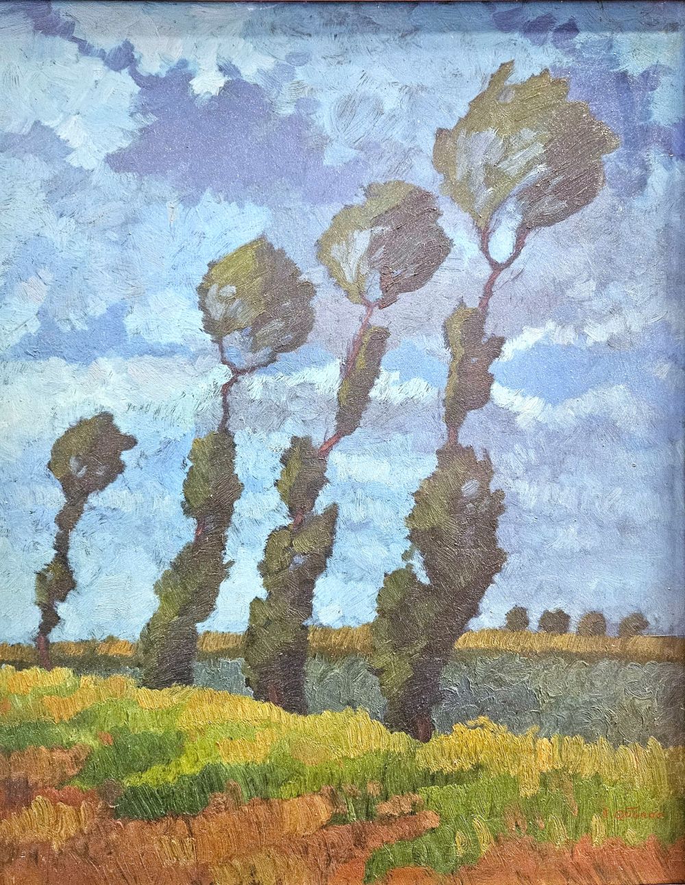 Quaade - Dänische Landschaft (Foto: Stadtarchiv Buchen)