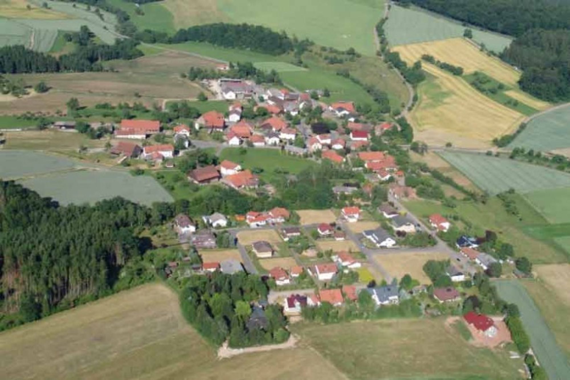 Luftaufnahme von Oberneudorf Oberneudorf Luftaufnahme