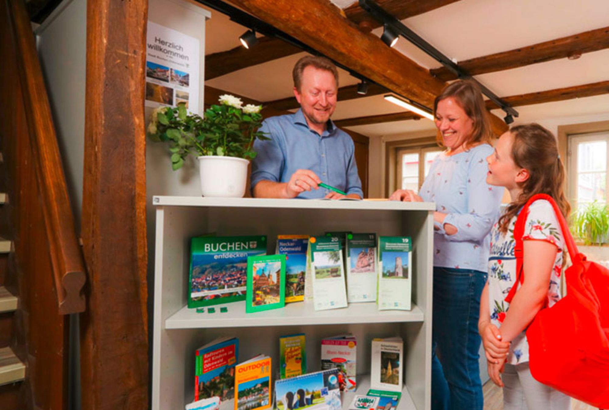 Besuch in der Touristen Info