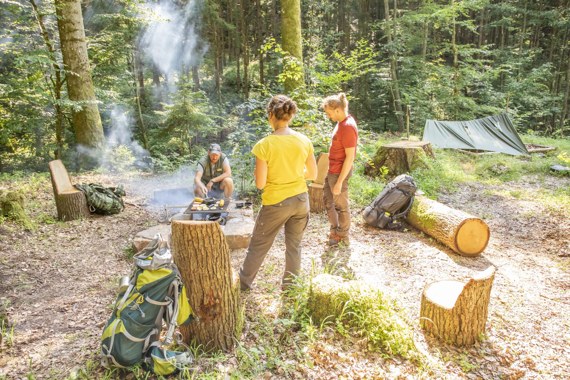 Campen im Naturpark
