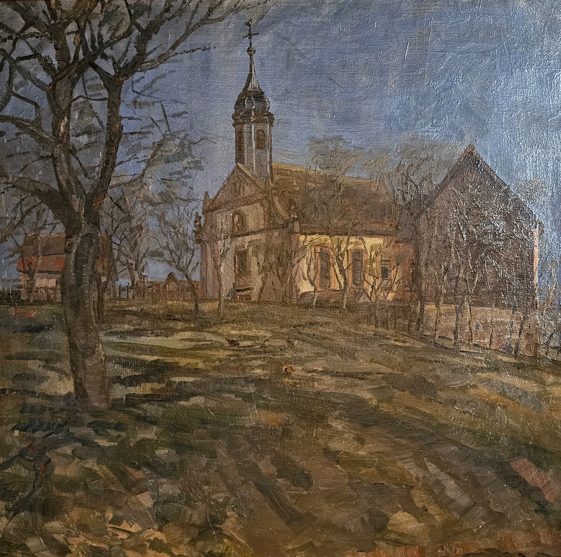 Guntermann - Blick auf Hollerbach mit Kirche (Foto: Stadtarchiv Buchen) Guntermann - Blick auf Hollerbach mit Kirche (Foto: Stadtarchiv Buchen)