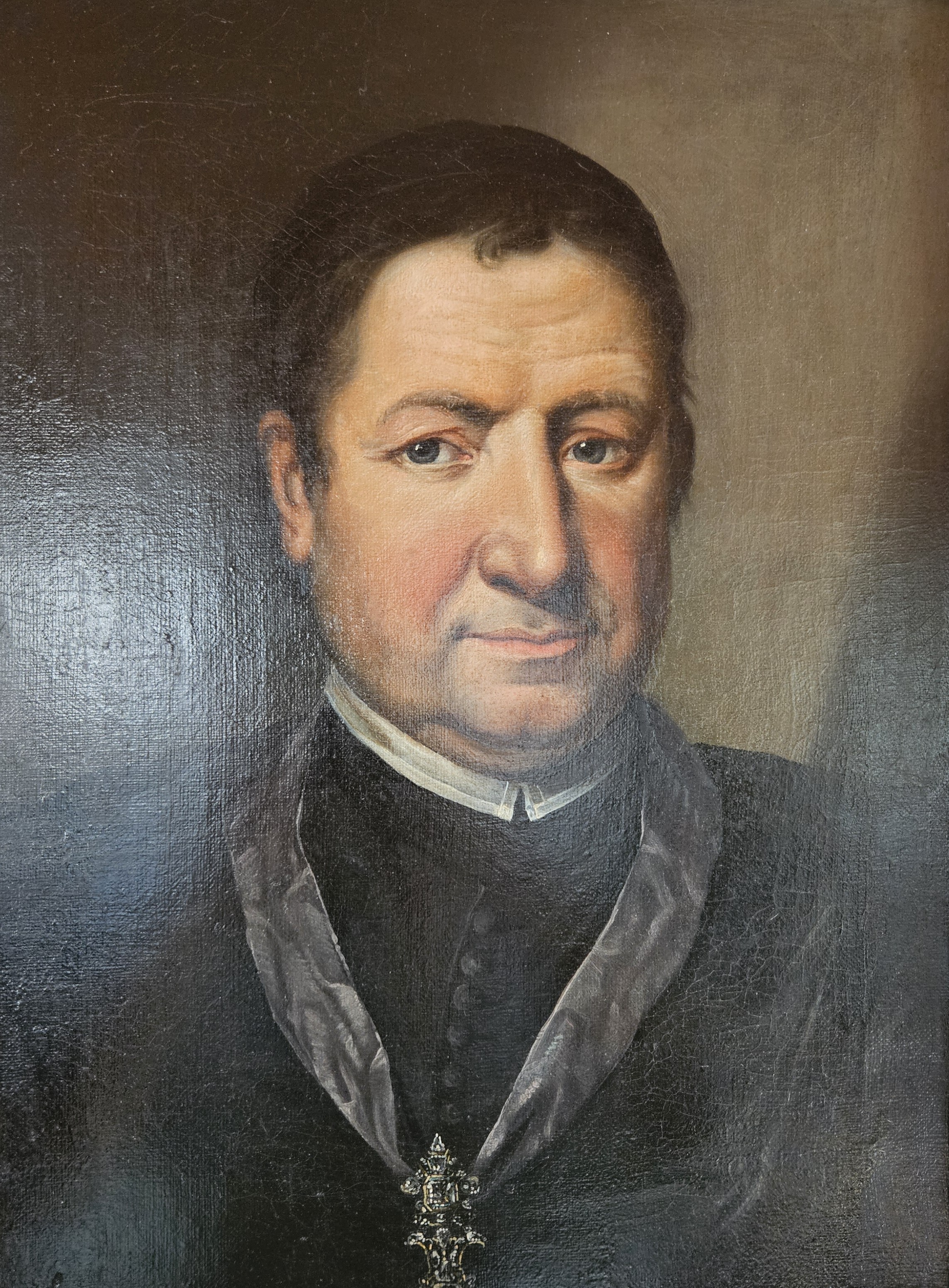 Unbekannt - Abt Gottfried Bessel (Foto: Stadtarchiv Buchen) Unbekannt - Abt Gottfried Bessel (Foto: Stadtarchiv Buchen)