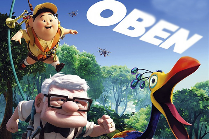 Werbeplakat Film „Oben“