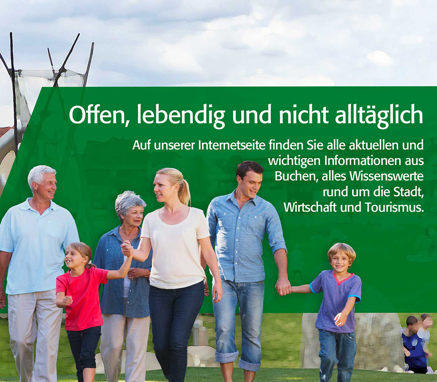 Kinder und Erwachsene in Buchen