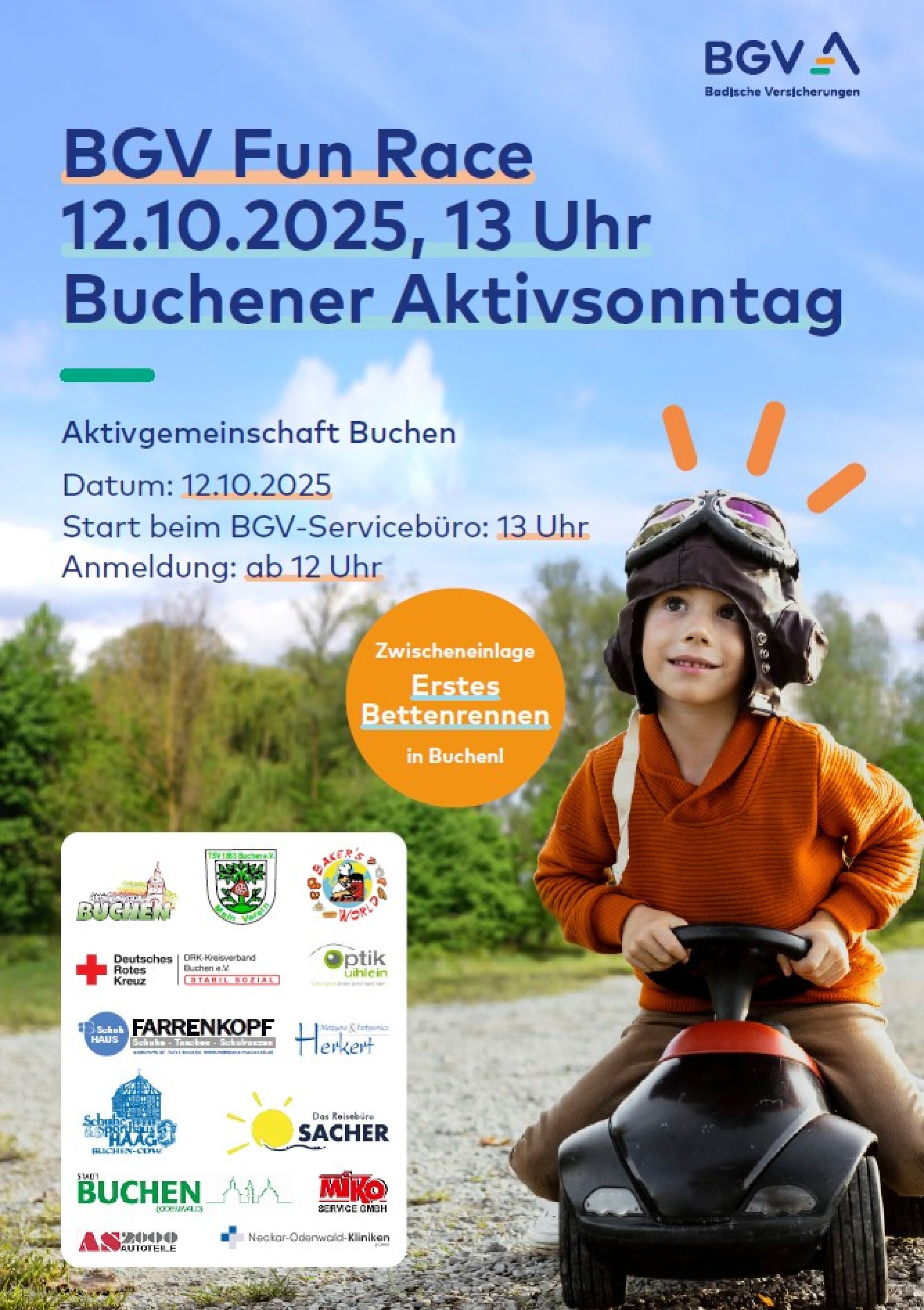 Plakat Fun Race BGV