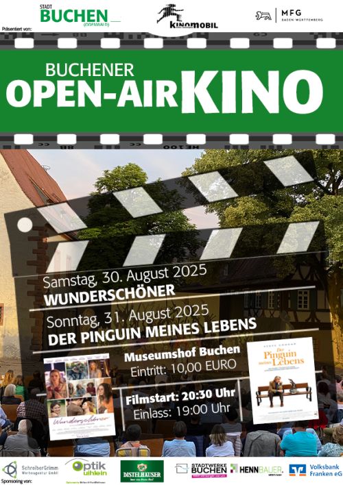 Buchener Open-Air Kino - Film: WUNDERSCHÖNER