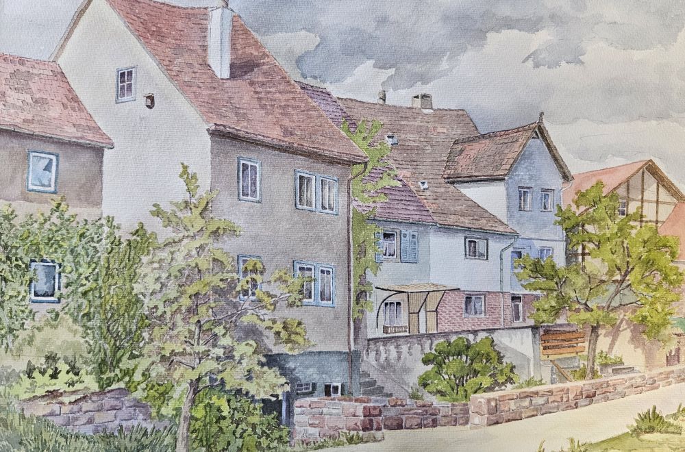 Zwernemann - Stadtgraben (Foto: Stadtarchiv Buchen)