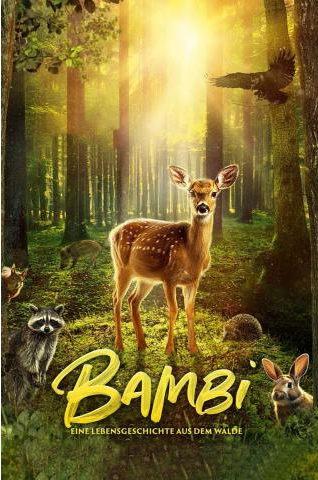 Filmplakat Bambi eine Lebensgeschichte aus dem Walde
