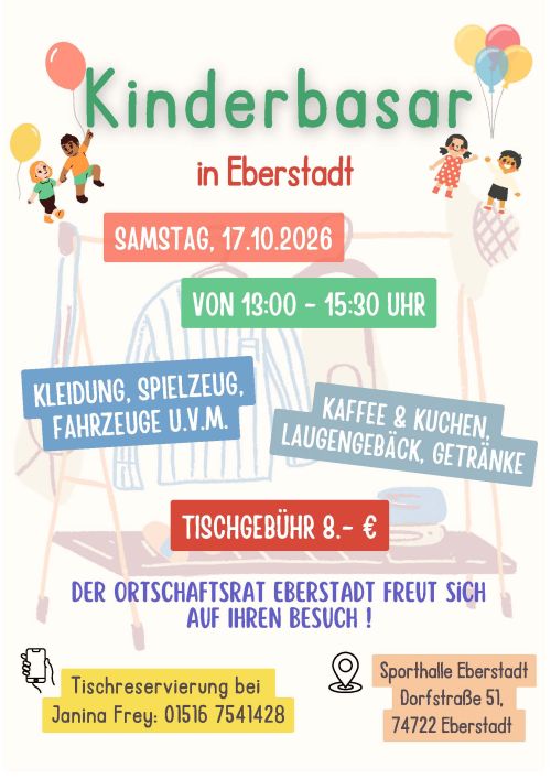 Kinderbasar Eberstadt